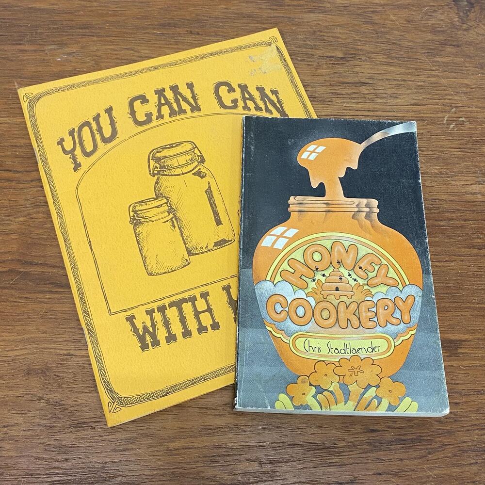 2 Honey Cookbooks / Honey Cookery /‎ You Can Can With Honey - Baking Canning